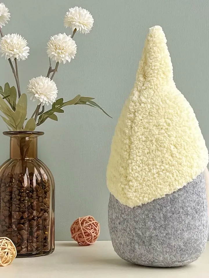 Spring gnome decor with bumble bee