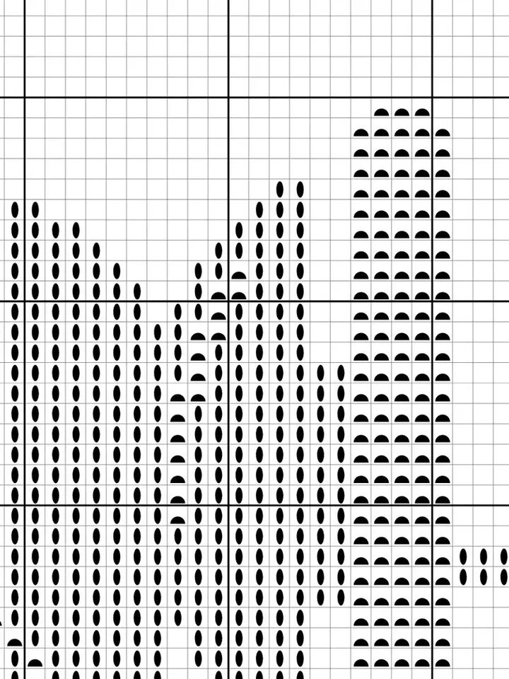 Sewing machine cross stitch pattern. Floral Cross Stitch pattern.