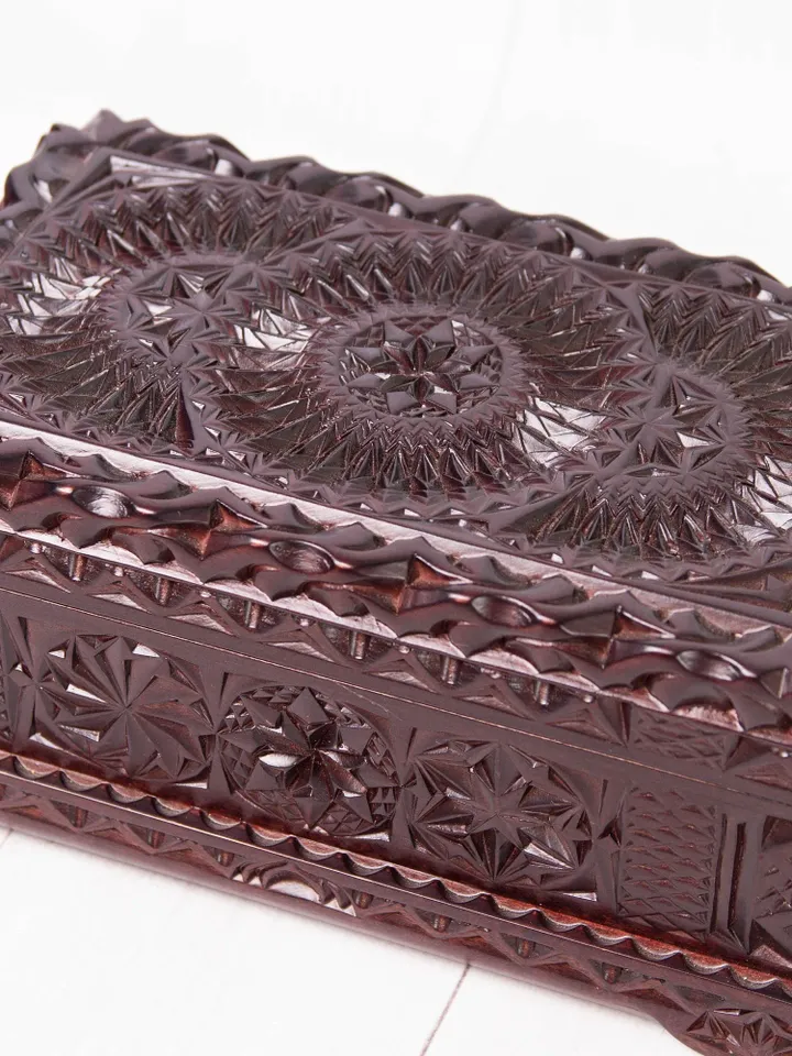 Carved Wood Jewelry Box Carved Jewelry Box Wood Carved Jewelry Box Wooden Jewlery Box Carved Wood Chest Hand Carved Wood Box