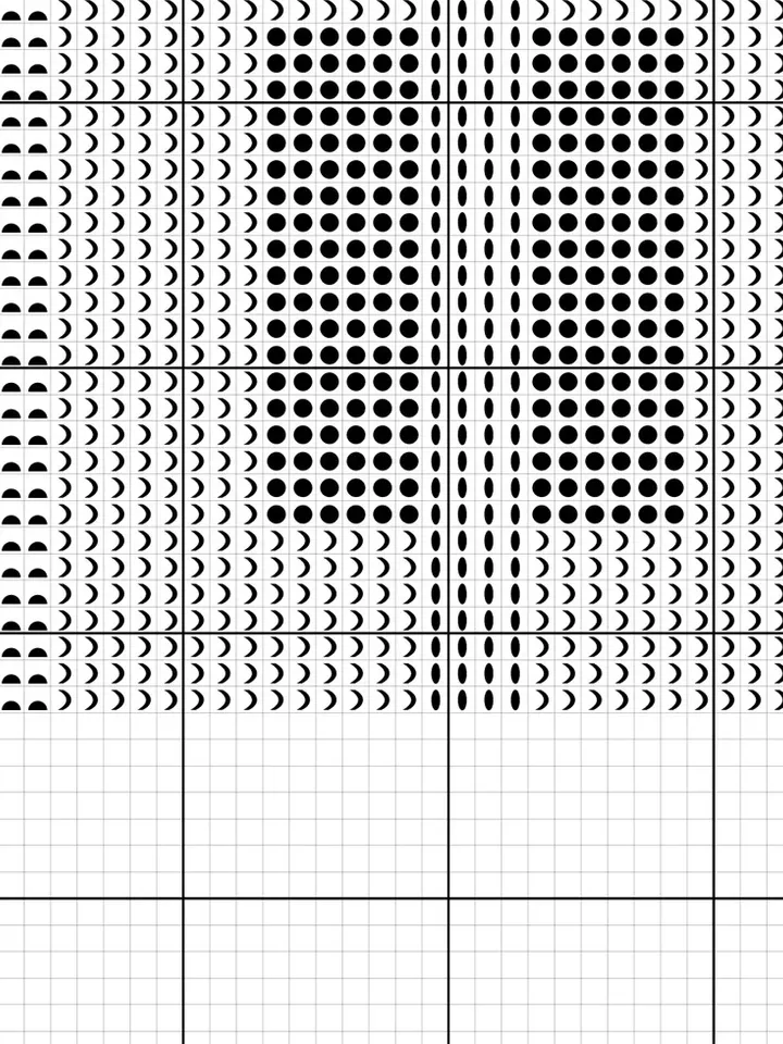 Abstract fish cross stitch pattern. Scandi cross stitch pattern. Folk cross stitch pattern.