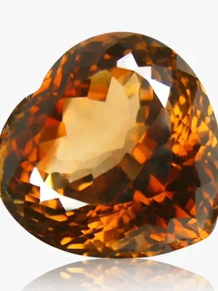 14.21 Ct Sensational Rare Beautiful 100% Natural Imperial Color Champagne Topaz Gemstone