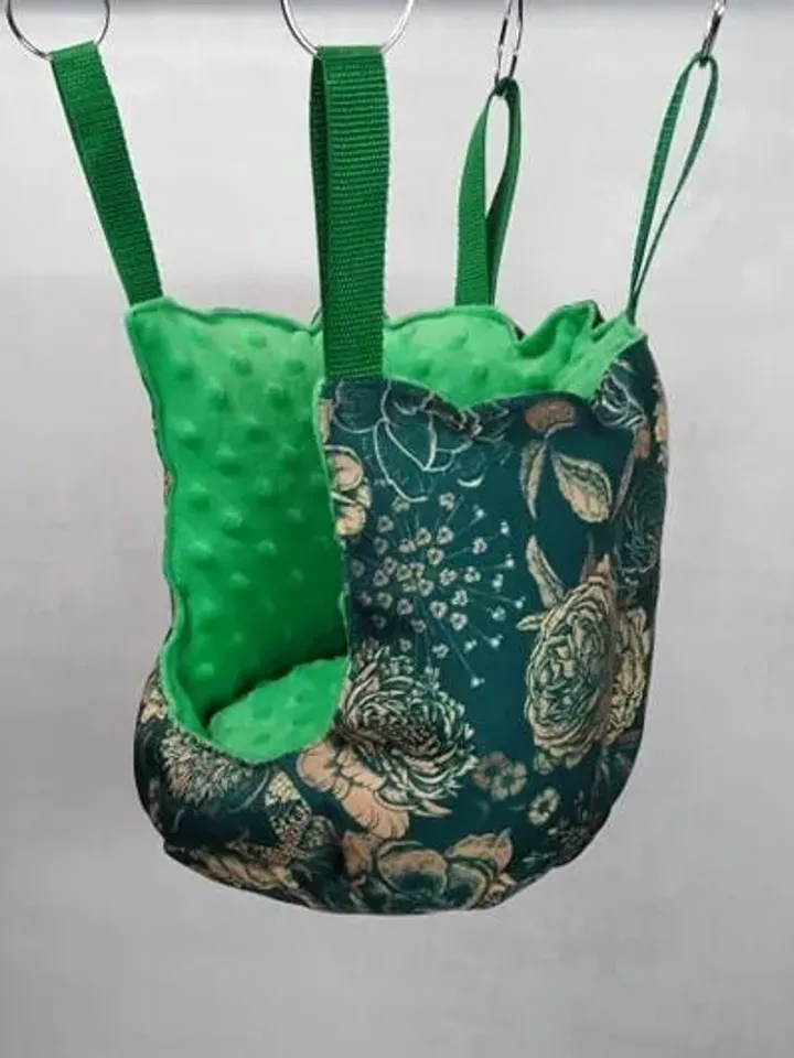 Chinchilla swing, rat hammock, guinea pig accessories, rat cage accessories, round hanging bed for rodents and small pets