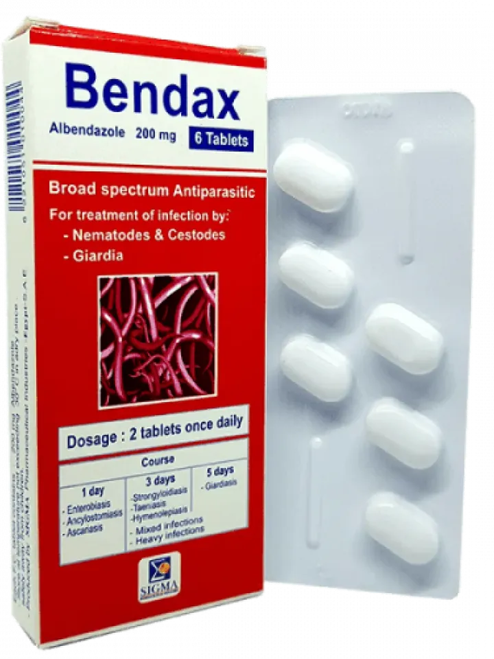BENDAX EGYPT - FROM PARASITES 6 CAPSULES