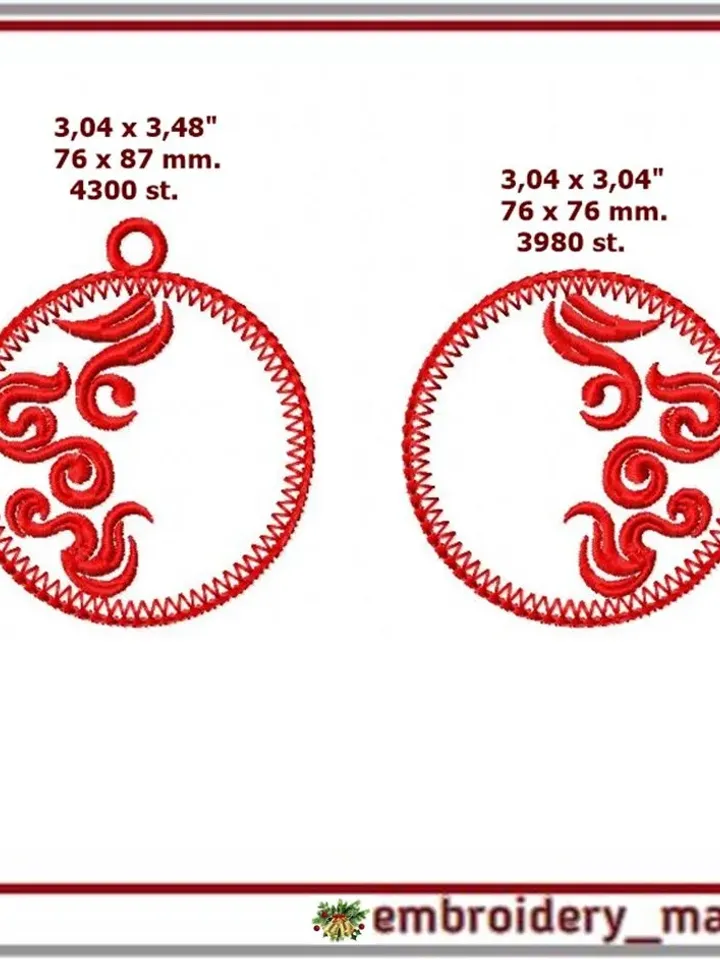 In the hoop Christmas toy cookies machine embroidery design