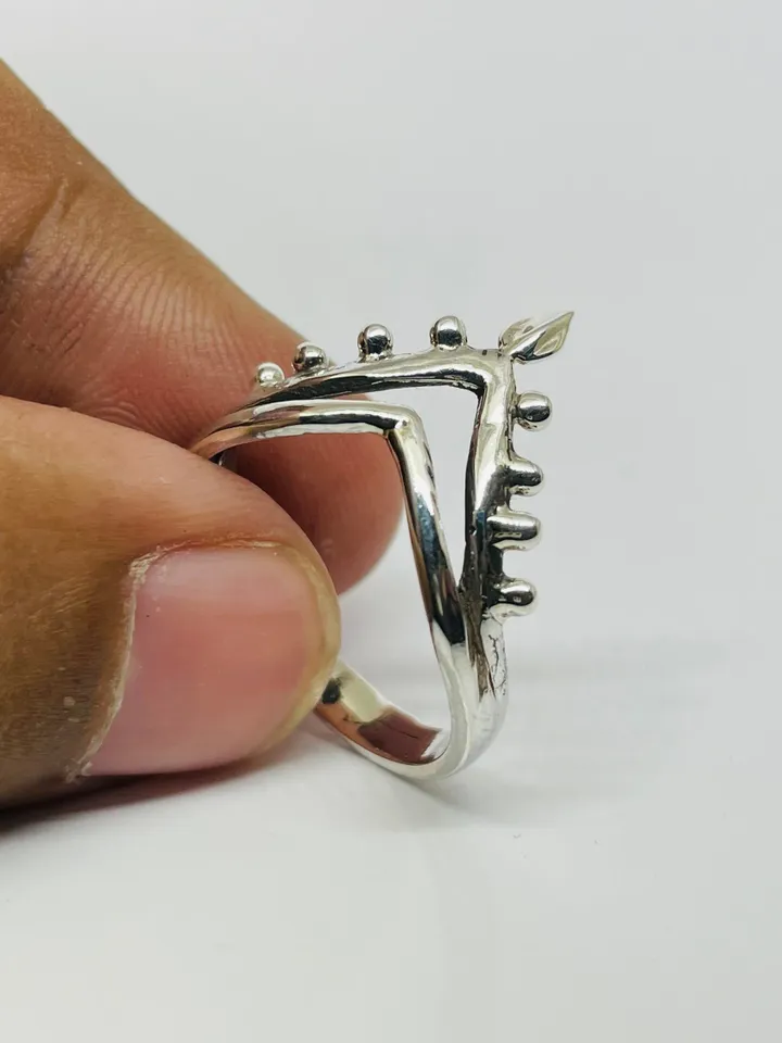 Chevron Ring, 925 Sterling Silver Ring, V Shape Ring, Handmade Ring, Chunky Ring, Minimalist Ring, Dainty Ring, Statement Ring, Gift Jewelry