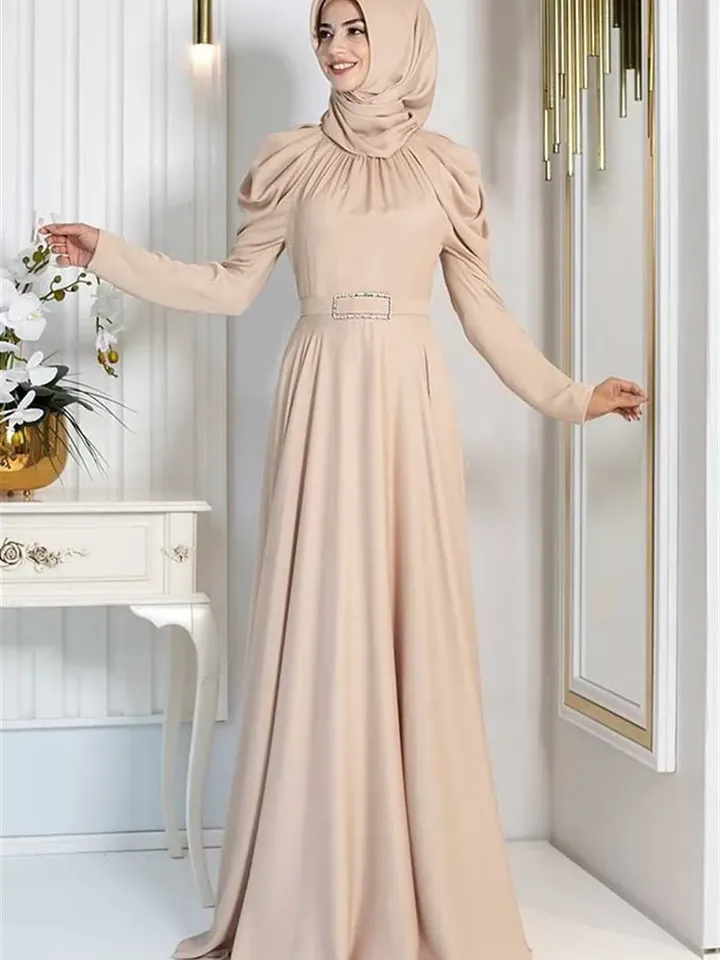 AHUNARE HIJAB - Wedding Dress, Muslim Evening Gown, Nikah, Islamic Wedding, Engagement, Bridesmaid