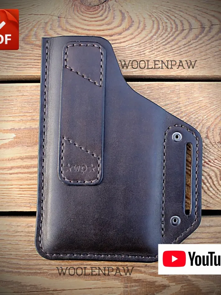 Leather pattern - Belt Phone case(BPC-Frend) / Suitable for iPhone 8 Plus, iPhone-X, iPhone 11, iPhone 11 Pro Max
