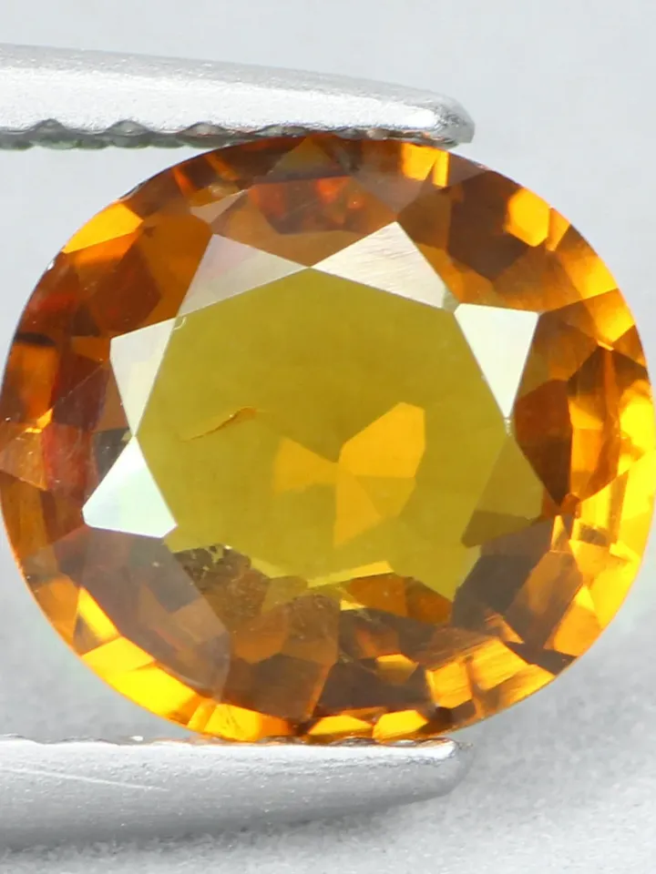 1.42 CT Stunning Rarest Unheated 100% Natural Orange Mali Garnet Loose Gemstone