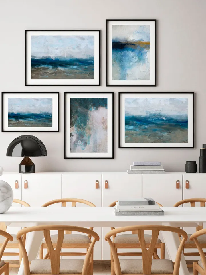 Abstract Art, Abstract Print, Digital Print, Living Room Decor, Modern Painting, Landscape Art, Art, Seascape Painting, Modern Art