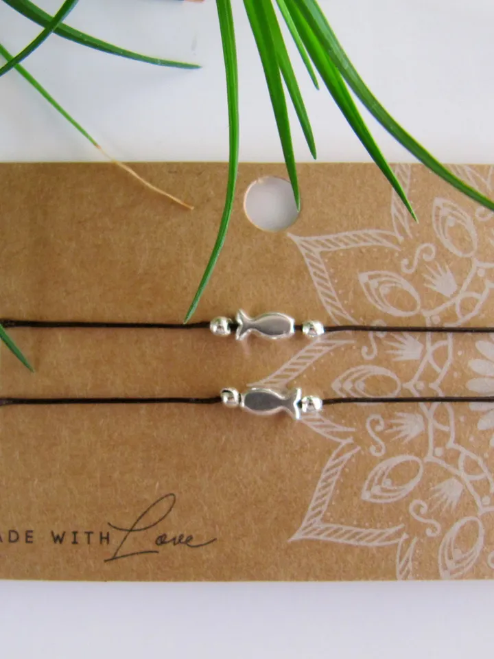 2x friendship bracelets, pearl bracelet, best friend, gift for friends, antique silver beads