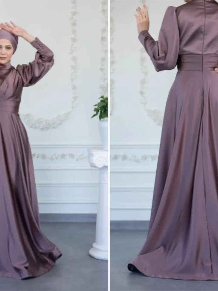 AHUNARE HIJAB - Bridesmaid Dress, Muslim Evening Dress, Nikah, Islamic Wedding, Engagement, Bridesmaid, , Prom Dresses, Long Dress,