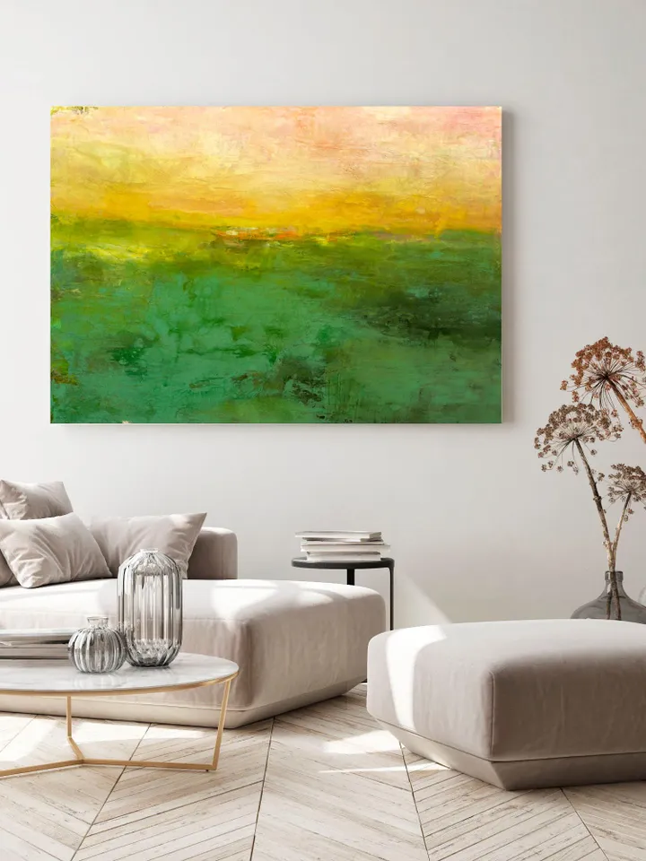 Elegant Painting, Digital Print, Wedding Gift, Art Gift,Abstract Paitning, Aesthetic Room Decor, Warm Living Room Decor, Modern Line Drawing