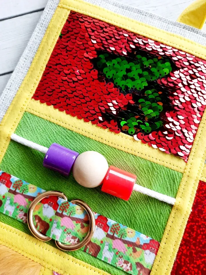 Sensory busy board Autism, Fidget blanket mat dementia, Lap blanket quilt for Alzheimers, Activities for restless hand