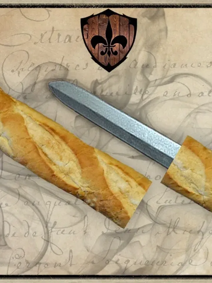 Bridget the baguette foam LARP food for live action role playing or cosplay. *TAX INCLUDED*
