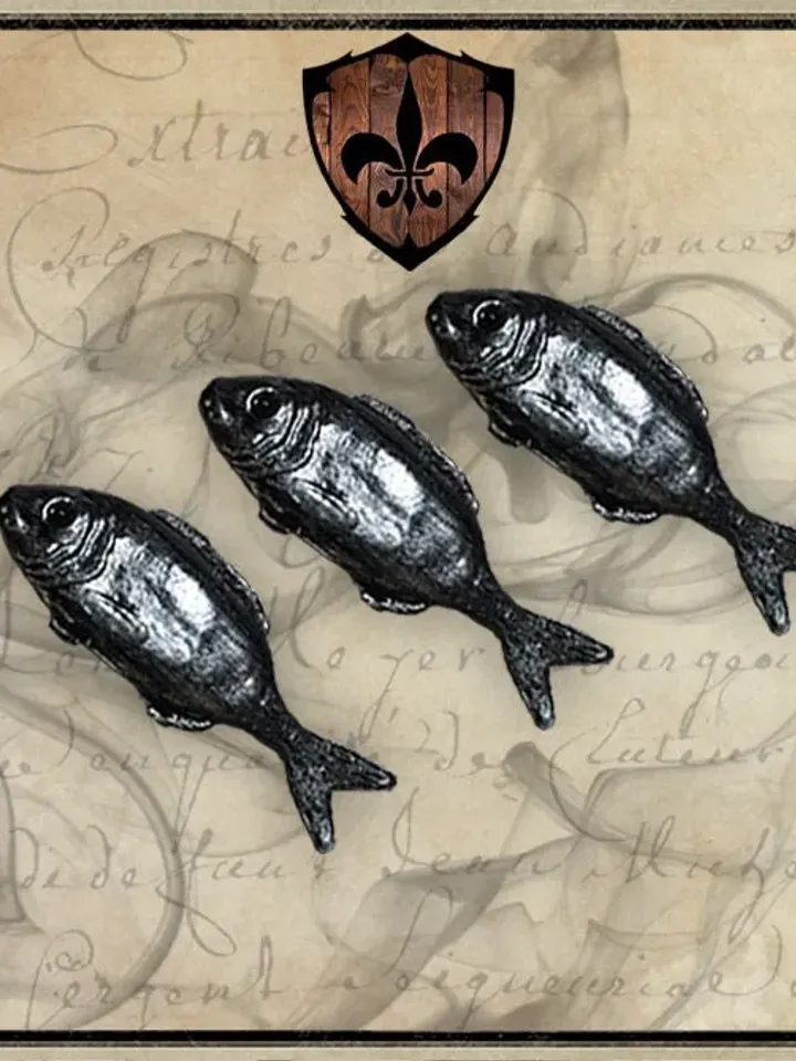 Sandrine the sardine foam LARP food for live action role playing or cosplay. *TAX INCLUDED*