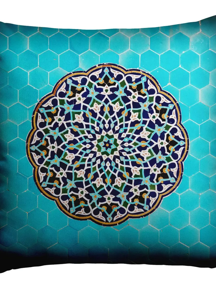 Persian Tile - Iranian Pillow