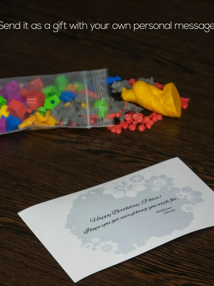 Cartographers Compatible Stamps - Board Game Accessories Upgrade 3D Printed