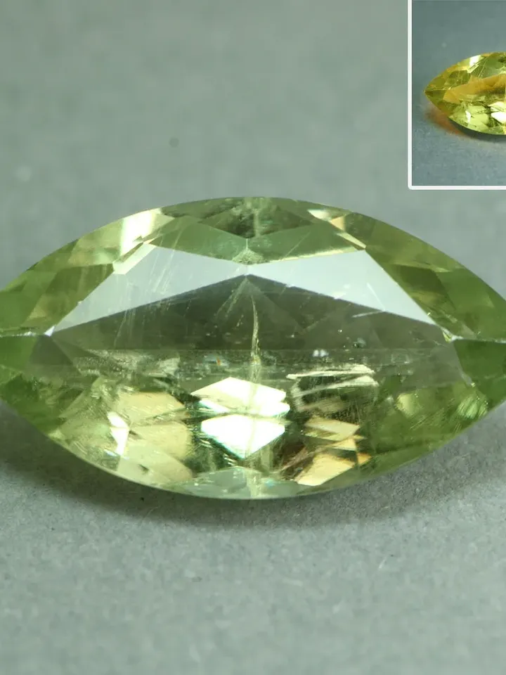 2.55 CT Top Most Extremely Rare Unheated 100% Natural Color Change Diaspore