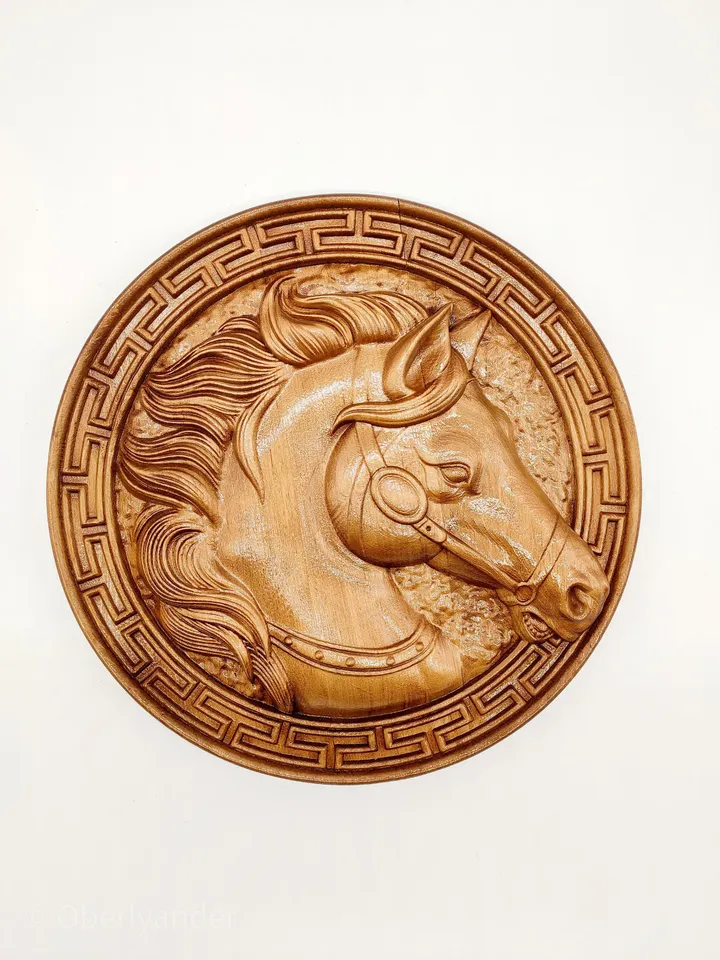 Wooden Carved Horse, Horse sculpture, Carver wall art horse, Wooden horse, folk art, Home decor wall art horse, Wooden horse Decoration