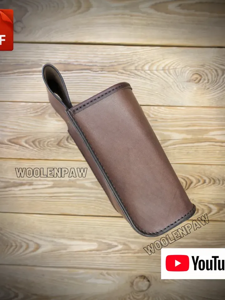 Leather pattern - shotgun ammo pouch. BG19