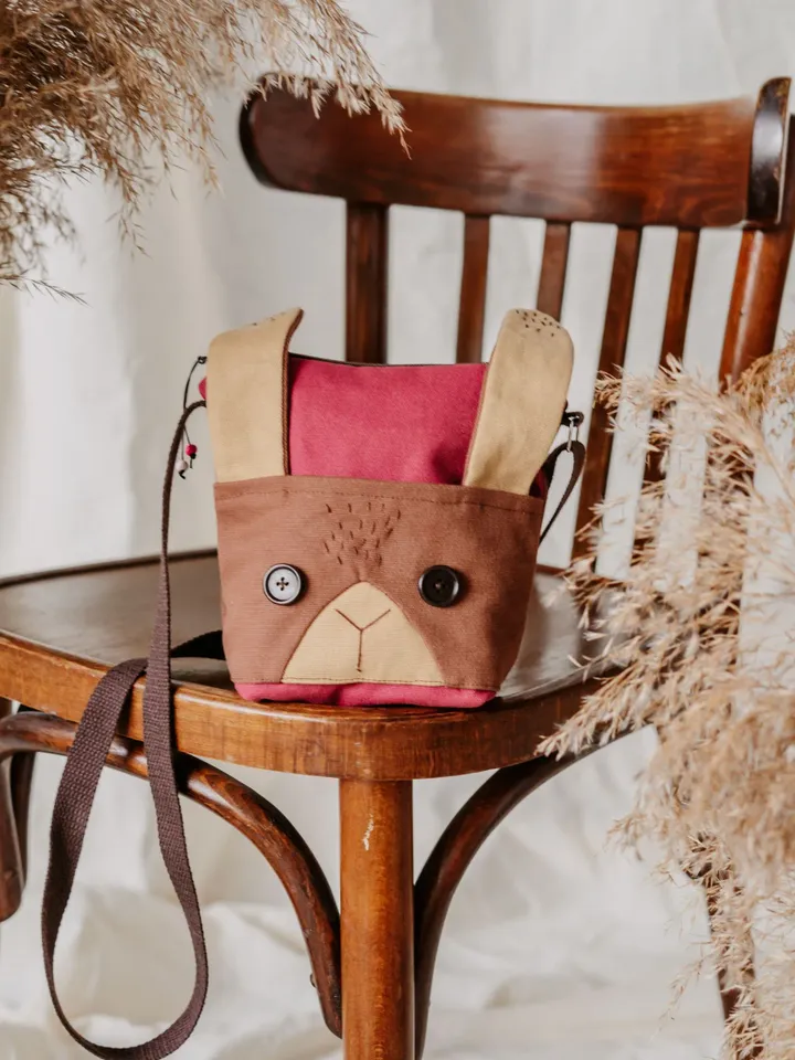 BUNNY CROSSBODY BAG gift for her, for girl, for mom and daughter Shipping from USA