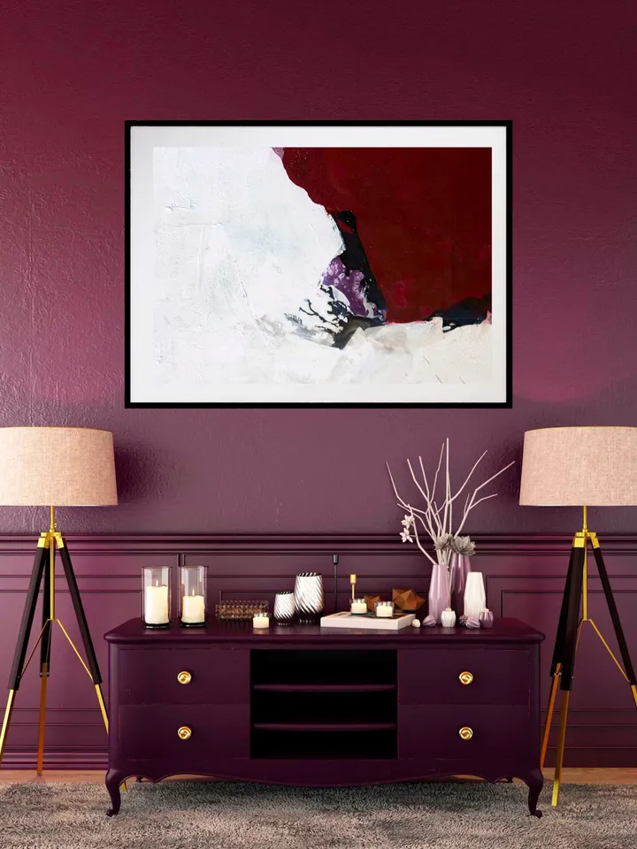 Abstract Art Print, Decorative Painting, Extra Large Aesthetic Paintings On Fine Art Paper Or Canvas, Original Canvas Art For Room Decor