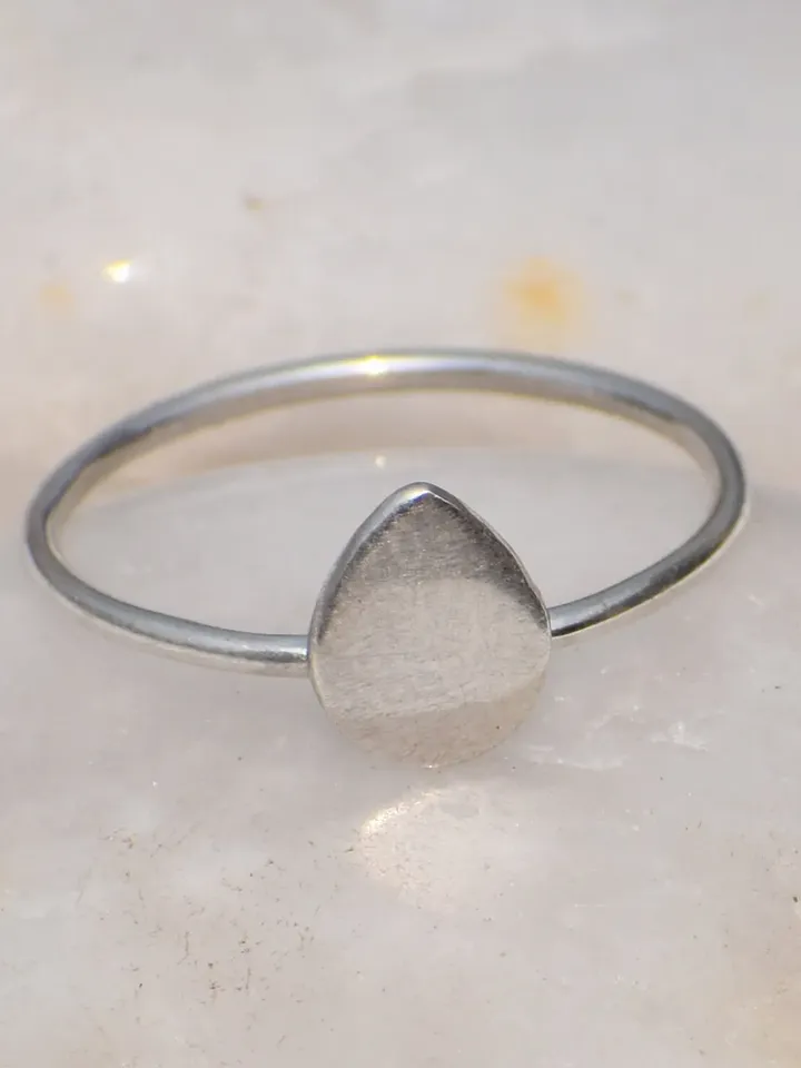 Marquis Ring, Rain Drop Ring, 925 Sterling Silver Ring, Silver Drop Ring, Tear Drop Ring, Friendship Ring, Pear Ring, Ring For Her, Toe Wear