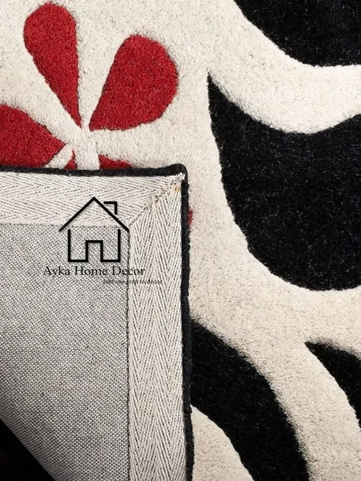 Ayka HandMade Tufted 100% Fine wool Trending carpets and rugs for Living Room and for kids room / Hall Rugs / Office Rugs / Christmas Gifts