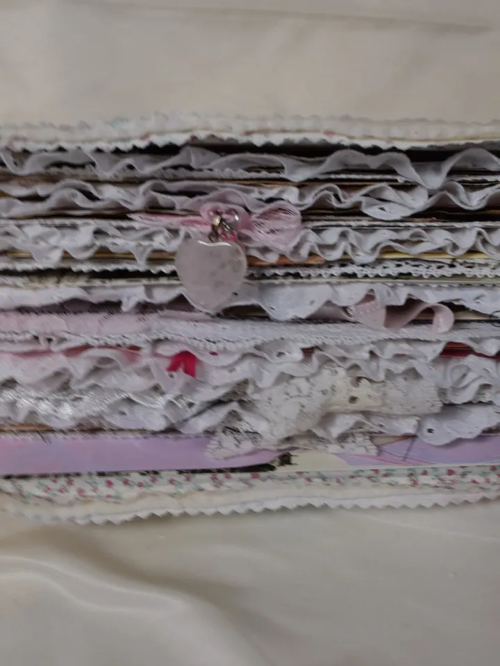 Paris in Pinks Junk Journal/Feminine Journal /Handmade Journal/Recycled Personal Journal