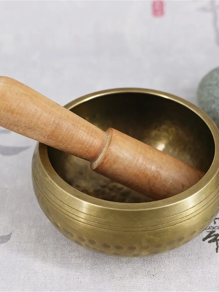 Gandhanra 3.2"-7.9" Tibetan Handcrafted Singing Bowl For Sound Healing,Meditation,Relaxation,Yoga,Chakra Balancing and Collection