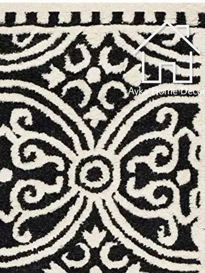 Ayka HandMade Tufted 100% Fine wool Trending carpets and rugs for Living Room and for kids room / Hall Rugs / Office Rugs / Christmas Gifts