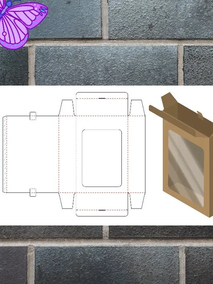 Box template Gift box SVG Party Favour Box Cricut Box PDF printable pattern Instant download box gift package paper pattern