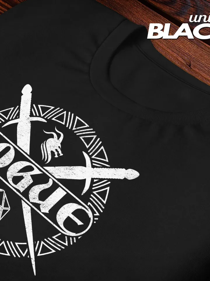 Rogue Roleplaying T-Shirt | Unisex DnD Inspired Tshirt, War Gaming Shirt, RPG Tee, Distressed Gift for Geek