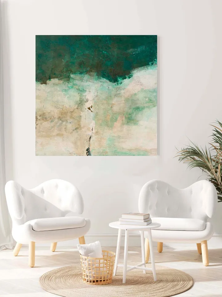 Dark Green Wall Art, Green Abstract Artwork, Emerald Huge Textured Painting, Emerald Abstract Art Canvas Original Artwork, Abstract Artwork