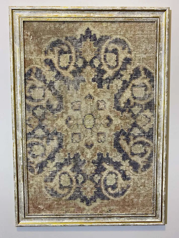 Hand-Woven Vintage Kilim Wall Hangings - Unique Home Decor - 50x70 cm - Boho Chic Woolen Art