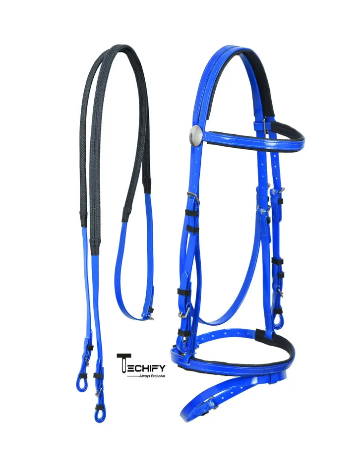 Horse Bridle with PVC Material for All-Weather Riding