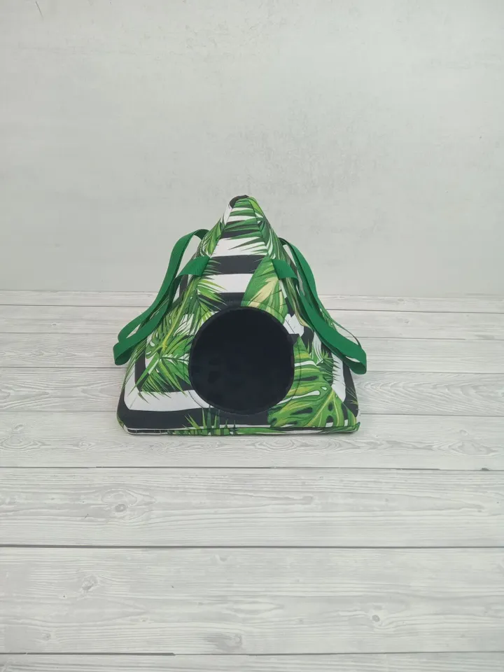 Pyramid-shaped house for small animals, rat hammock, chinchilla house, ferret hammock, chinchilla cage accessories, rat cage accessories