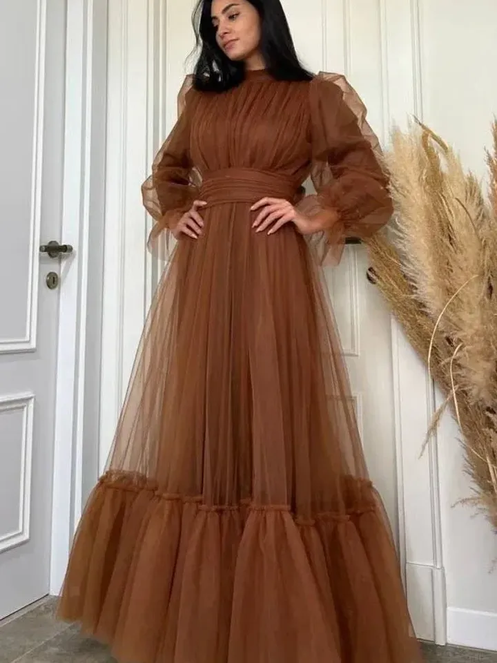 AHUNARE HIJAB - Wedding Dress, Muslim Evening Gown, Nikah, Islamic Wedding, Engagement, Bridesmaid