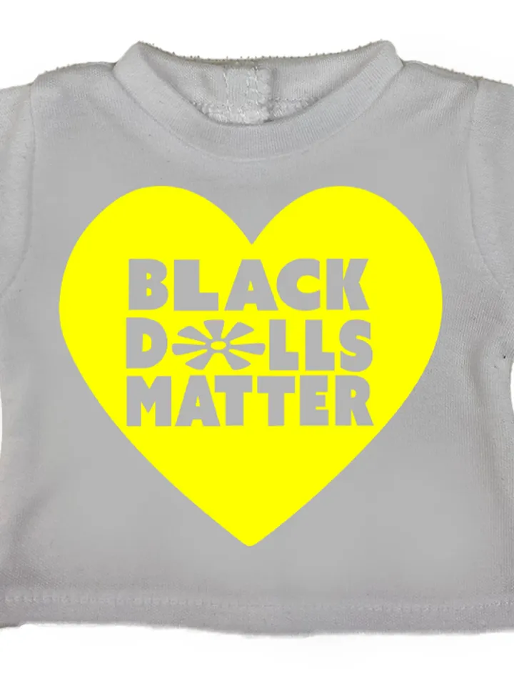 Black Dolls Matter® 18 Inch Doll Tee Shirt