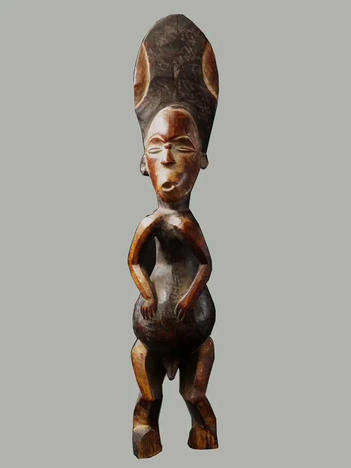 Eket Tribal Sculpture Africa Art
