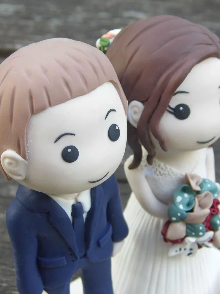 Custom Cake Topper, Bride Groom Figure, Wedding Cake Topper, Cake Topper Figure, Couple Wedding Cake Topper, Personalized Couple Cake Topper