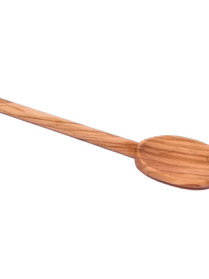 Wooden Spoon long 9.84" - Multipurpose Spoon - Olive Wood - AKwood - Handmade Gifts / Bridal Shower / Made in Albania - Best quality!