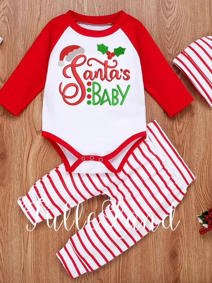 Christmas Santas Baby 1st Christmas My first Christmas Claus hat New Year Design applique for Machine Embroidery