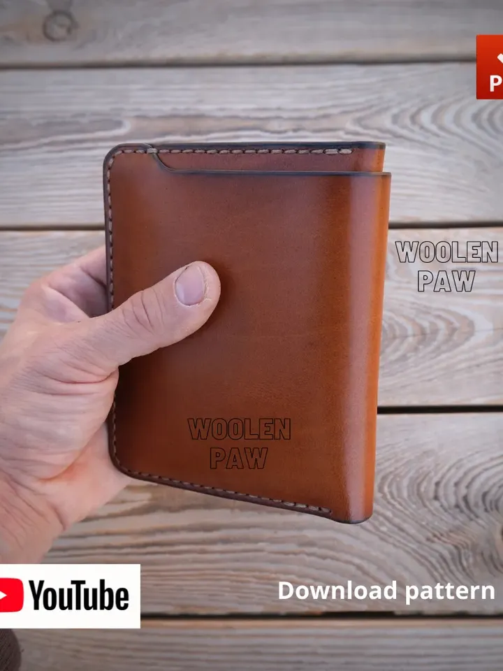 PDF template to make a Passport wallet. PW4