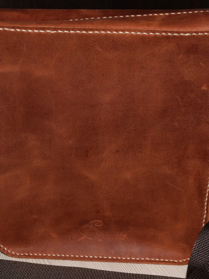 Leather Bag/Shoulder Bag/ Handmade/Crazy Horse/Men's Bag