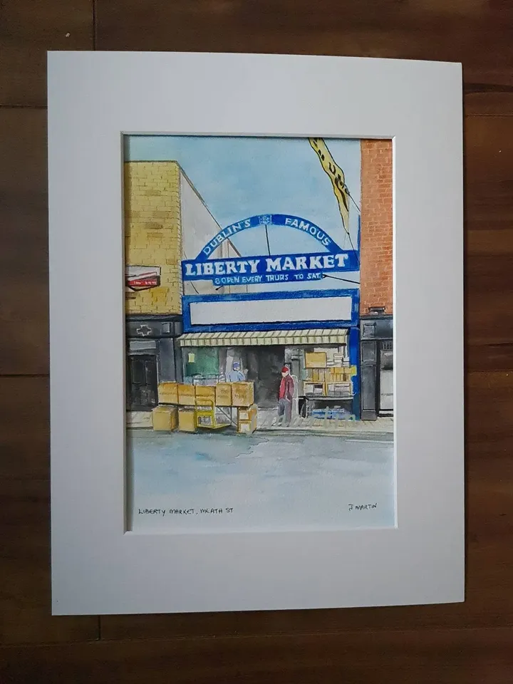 Liberty Market, Meath St, The Liberties, Dublin 8, unmounted, unframed