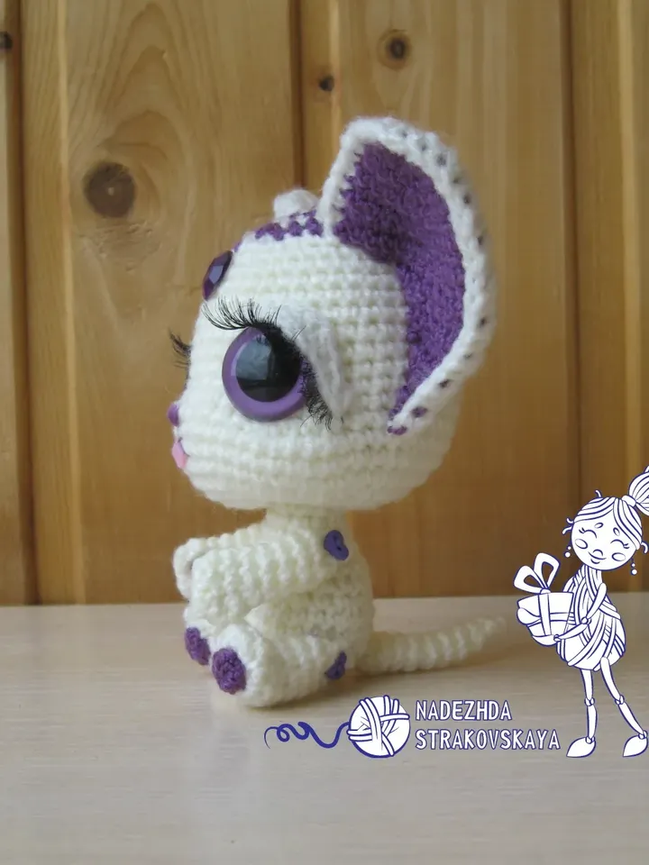 TUTORIAL: Kawaii style Kitty cute crochet pattern*
