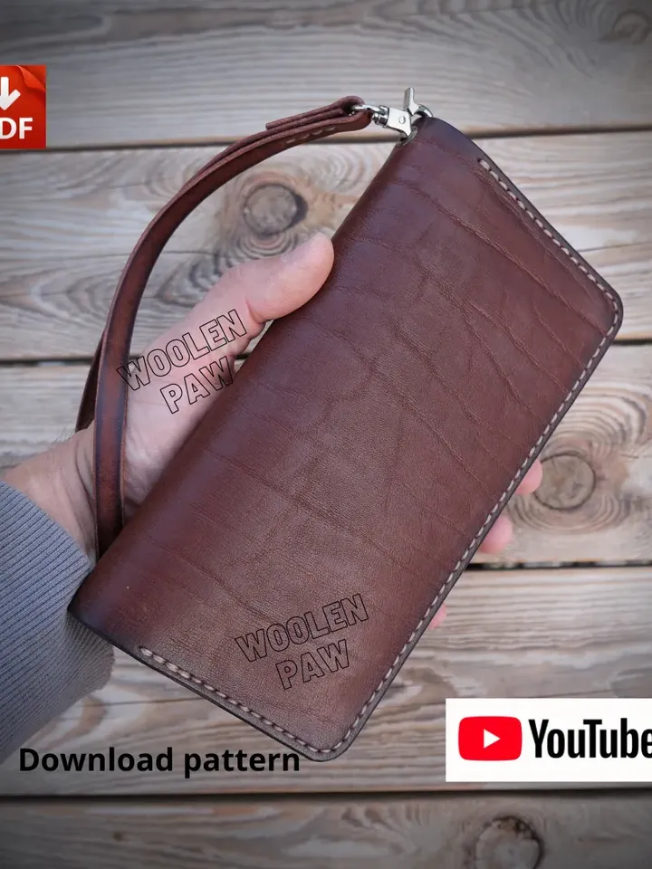 PDF pattern to make a Big Wallet. PW6