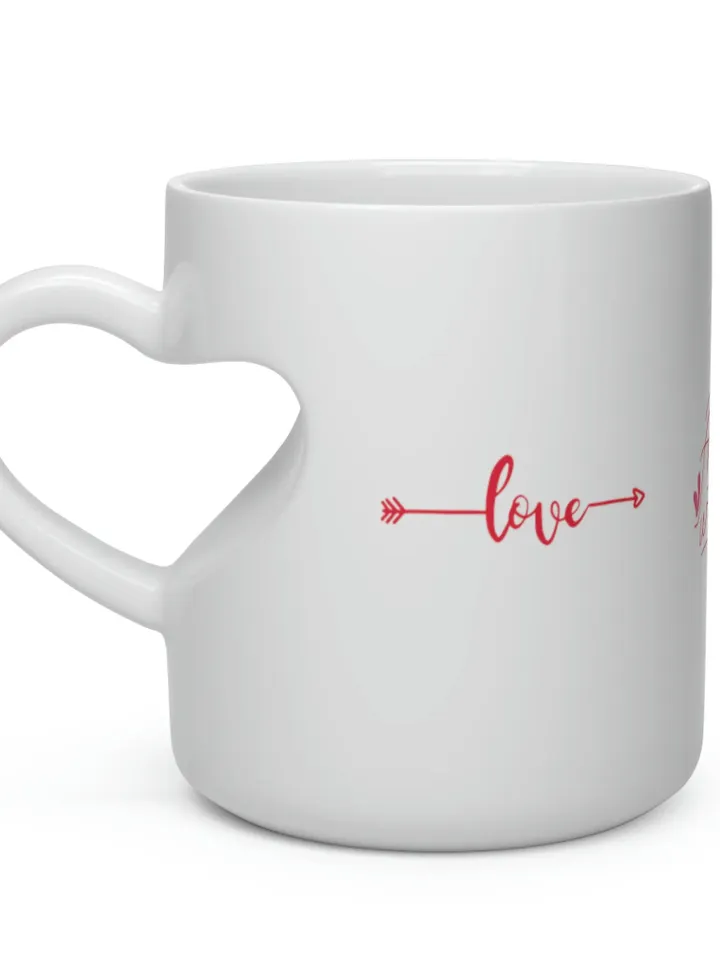 Heart Shape Mug - Valentine's Day
