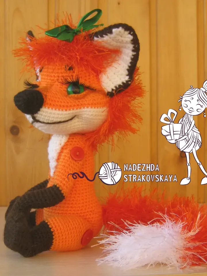 Tutorial: Lisaveta The Fox crochet pattern